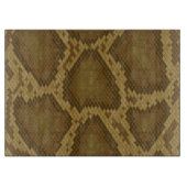 Schil, reptielpatroon snijplank (Voorkant)