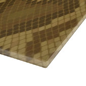 Schil, reptielpatroon snijplank (Hoek)