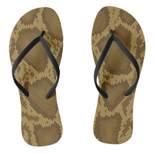 Schil, reptielpatroon teenslippers