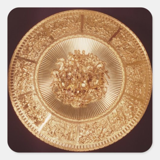 Schild, besteld door Groen, Oorlog & Groen Vierkante Sticker (Voorkant)