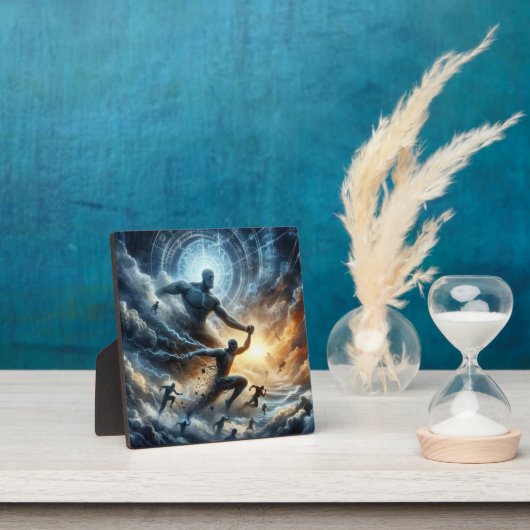 Schild der gelovigen fotoplaat (Insitu)