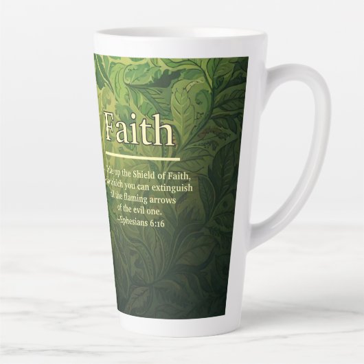 Schild der gelovigen latte mok (Rechts)