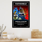 Schild der gelovigen poster (Keuken)