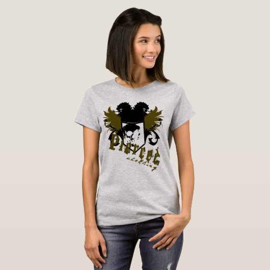 Schild en engelen t-shirt (Voorkant volledig)