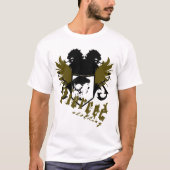 Schild en engelen t-shirt (Voorkant)