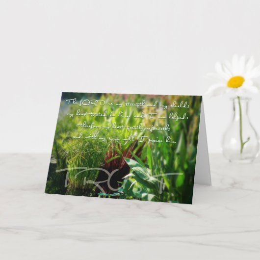 Schild Kaart (Kleine Plant)
