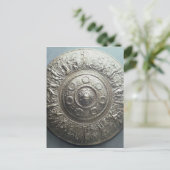 Schild met het hoofd van Medusa, 1552 Briefkaart (Staand voorkant)