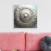 Schild met het hoofd van Medusa, 1552 Canvas Afdruk (Insitu (Woonkamer))