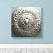 Schild met het hoofd van Medusa, 1552 Canvas Afdruk (Insitu (Houten vloer))