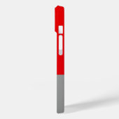 Schild met op Crimson en Silver Grey achtergrond Case-Mate iPhone Case (Achterkant / Links)