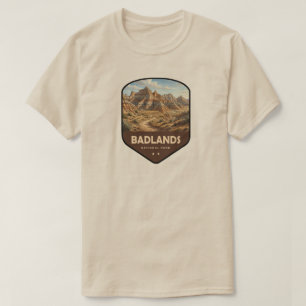 Schild van Badlands National Park T-shirt