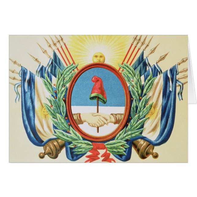 Schild van de Confederatie van Argentinië (Voorkant Horizontaal)