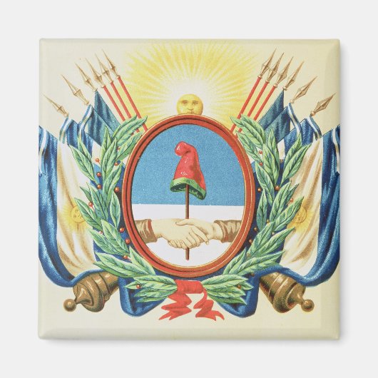 Schild van de Confederatie van Argentinië Magneet (Voorkant)