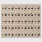 Schild van de Ridder. Wapenschild. Veiligheidsbadg Cadeaupapier (Vlak)