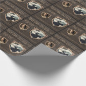 Schild van de Ridder. Wapenschild. Veiligheidsbadg Cadeaupapier (Hoek)