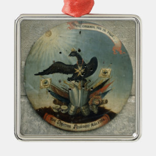 Schild van een Pruisisch officier, 1764 Metalen Ornament