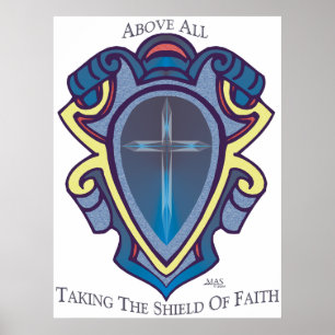 Schild van Faith Poster