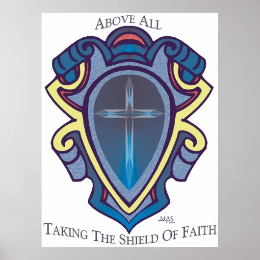 Schild van Faith Poster (Voorkant)
