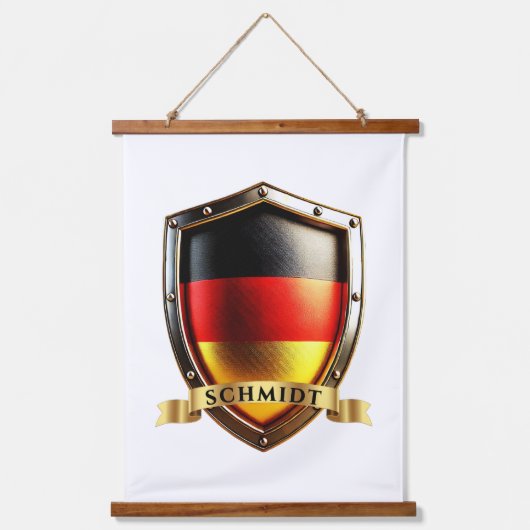Schild van het Schmidt Duitsland-erfgoed Hangend Wandkleed (Voorkant)