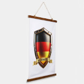 Schild van het Schmidt Duitsland-erfgoed Hangend Wandkleed (Gebogen)