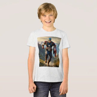 Schild van Justitie Captain America T-Shirt