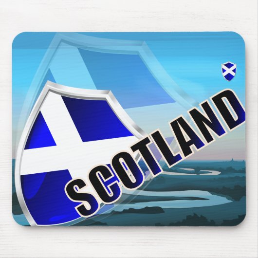 Schild van Schotland Muismat (Voorkant)