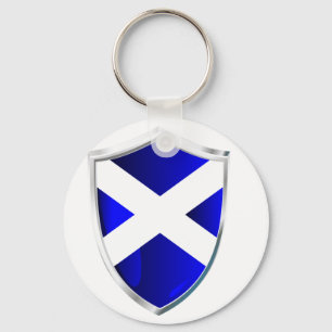 Schild van Schotland Sleutelhanger