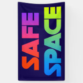 Schild van trots banner – VEILIGE OMGEVING Verklar (Verticaal)