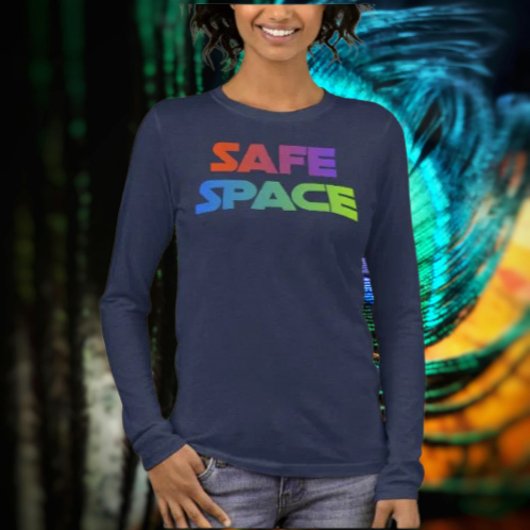 Schild van trots lange mouwen Tri-Blend shirt