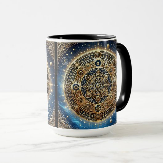 Schild van Warding Protection Sigil Mok (Voorkant rechts)