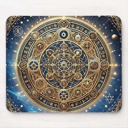 Schild van Warding Sigil Muismat (Voorkant)