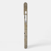 Schild van zwaarden Faux-leder iPhone Hoesje (Linkerkant)