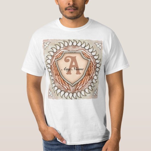 Schild Wings Monogram t-shirt (Voorkant)