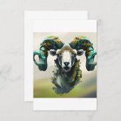 Schildarm Bedankkaart (Voorkant / Achterkant)