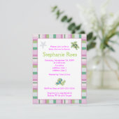 Schildbaai Baby shower 4.25 x 5.5 Kaart (Staand voorkant)