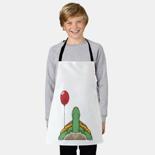 Schildballon Schort (Gedragen)