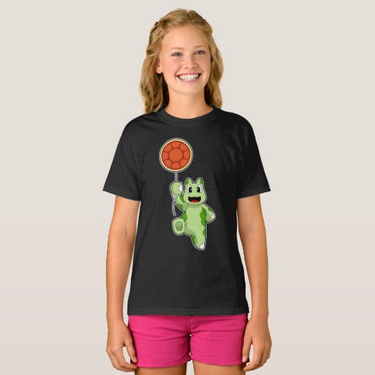 Schildballon T-shirt (Voorkant volledig)