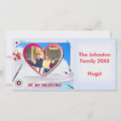 Schildbare Valentijn - Harde 8 x 4-inch fotokaart Feestdagenkaart (Voorkant)