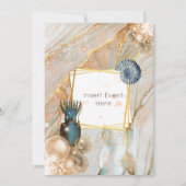 Schildbetonmarmer met maffia kaart (Voorkant)