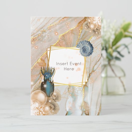 Schildbetonmarmer met maffia kaart (Staand voorkant)