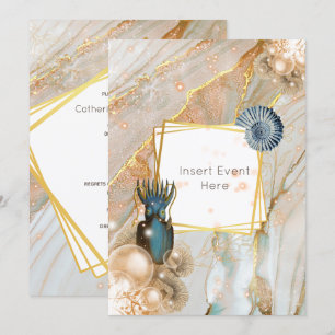 Schildbetonmarmer met maffia kaart