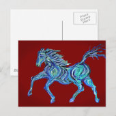Schildblauwpaard Briefkaart (Voorkant / Achterkant)