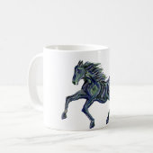Schildblauwpaard Koffiemok (Voorkant links)
