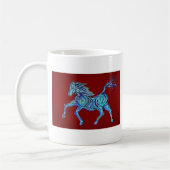 Schildblauwpaard Koffiemok (Links)