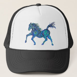 Schildblauwpaard Trucker Pet