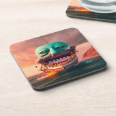 Schildboot Bier Onderzetter (Linkerzijde)