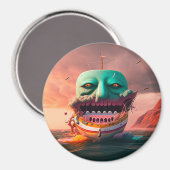 Schildboot Magneet (Voorkant / Achterkant)