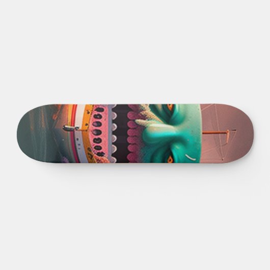 Schildboot Persoonlijk Skateboard (Horizontaal)