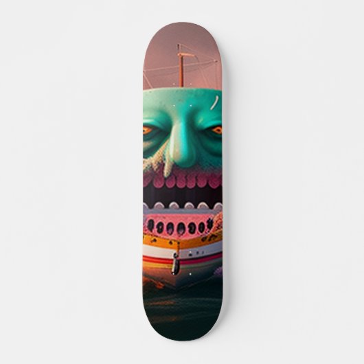 Schildboot Persoonlijk Skateboard (Voorkant)