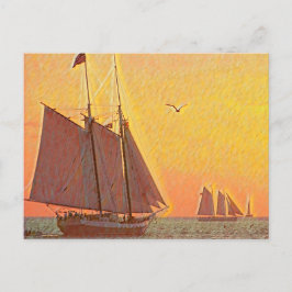 Schildboten Briefkaart